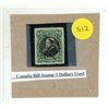 Image 1 : Canada Bill Stamp 3 Dollars Used.