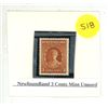 Image 1 : Newfoundland 3 Cents Mint Unused.