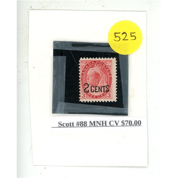 Scott #88 MNH CV $70.00.