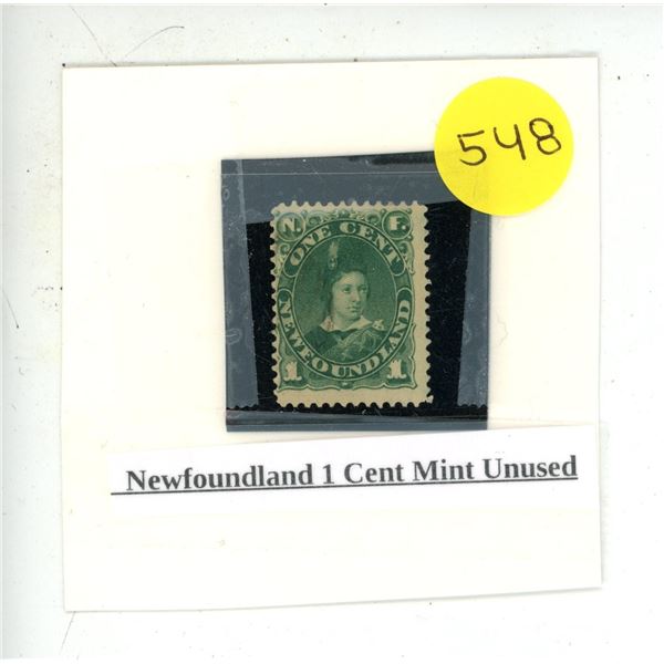 Newfoundland 1 Cent Mint Unused.