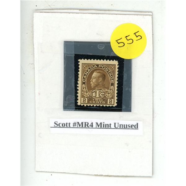 Scott #MR4 Mint Unused.