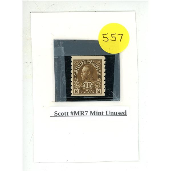 Scott #MR7 Mint Unused.