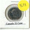 Image 1 : 1999 Canada 25 Cents.