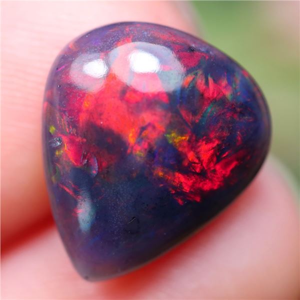 2.67 ct Certified Welo Opal gemstone Bright Flash ($6,008 Appraisal)