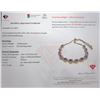 Image 3 : 10.8 ct Certified Silver Tanzanite gemstone Bracelet ($5,918 Appraisal)