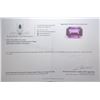 Image 3 : 98.75 ct Certified Uruguay Amethyst gemstone ($11,230 Appraisal)