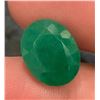 Image 1 : 7.14 ct Certified Colombian Emerald gemstone ($14,280 Appraisal)