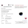 Image 3 : 7.52 ct Certified Midnight Sapphire gemstone ($9,024 Appraisal)