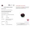 Image 3 : 6.35 ct Certified Mozambique Ruby gemstone Untreated ($7,620 Appraisal)
