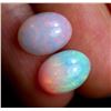 Image 2 : 3.99 ct Certified Bright Flash Opal gemstone Pair ($3,491 Appraisal)