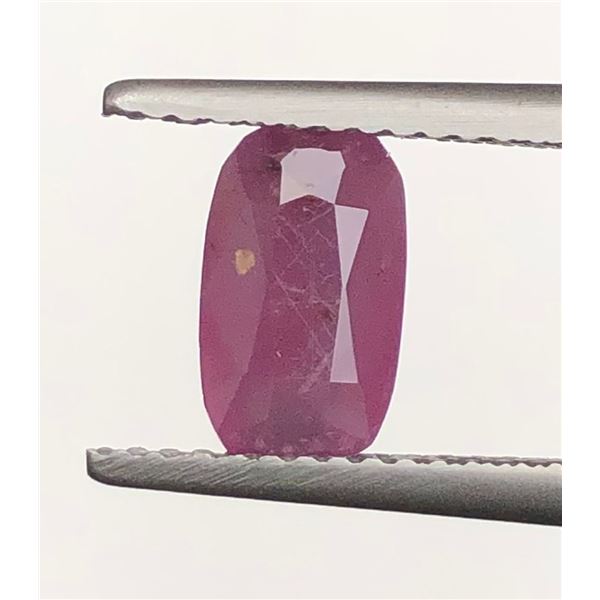 3.8 ct Certified Pink Sapphire gemstone ($6,840 Appraisal)