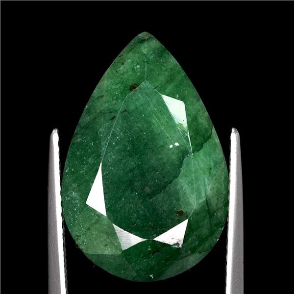 9.45 ct Certified Zambian Emerald gemstone ($14,175 Appraisal)