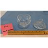 Image 2 : Pinwheel Crystal Stemmed Candy Dish with Lid