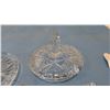 Image 4 : Cut Crystal Candy Dish with Lid and Glass Ladle