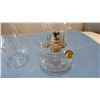 Image 2 : Oil Lamp with 2 Glass Shades