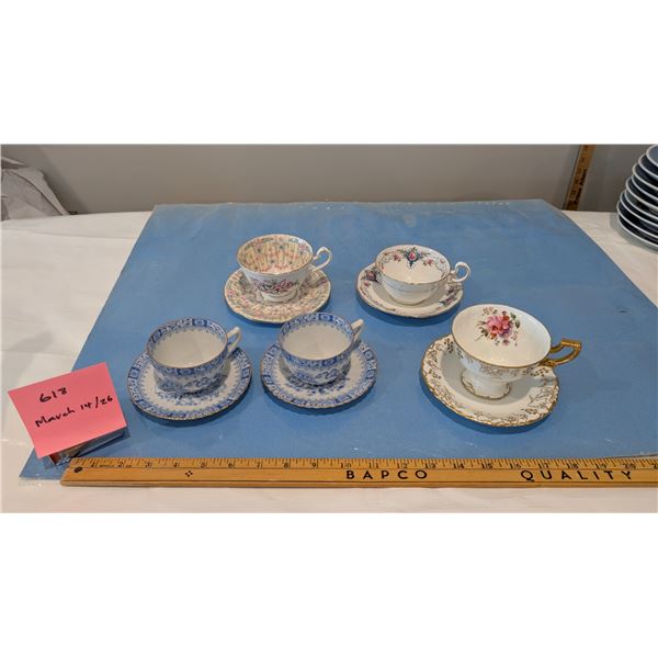 5 Teacups