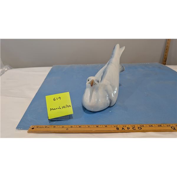 Porcelain Seagull Made by Porsgrund Norway