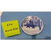 Image 2 : Two Porcelain Plates. Fox and American Dipper. Made by Porsgrund Norway.