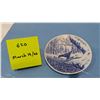 Image 3 : Two Porcelain Plates. Fox and American Dipper. Made by Porsgrund Norway.