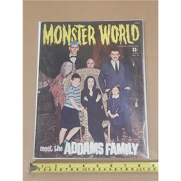 Monster World Comic Book.