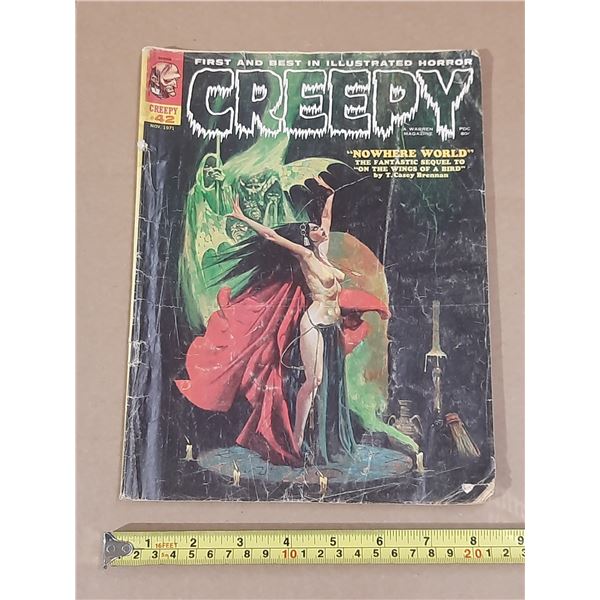 Creepy Comic Book.