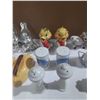 Image 4 : (14) Pair of Salt and Papper Shakers.