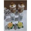 Image 6 : (14) Pair of Salt and Papper Shakers.