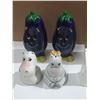 Image 6 : (14) Pair of Salt and Papper Shakers.