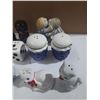 Image 2 : (14) Pair of Salt and Papper Shakers.