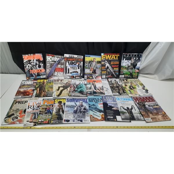 Lot of Assorted Magazines.