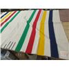 Image 2 : Vintage Hudson's Bay Company Blanket. 5ft by 7ft