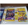 Image 3 : Vintage 1993 Canadian Shreddies cereal box flats featuring a Star Trek: The Next Generation promotio