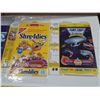 Image 4 : Vintage 1993 Canadian Shreddies cereal box flats featuring a Star Trek: The Next Generation promotio