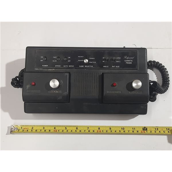 Ridgewood Gamatic 7600. (No Power Cable)