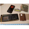 Image 4 : Wallets, calculators, Weksler oven thermometer, Dominion pocket set