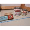 Image 1 : Rogers syrup tins, tobacco tins