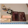 Image 2 : Thermometers, manicure set, medicine bottle