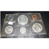 Image 2 : 1965 Six coin uncirculated set in original RCM plastic package