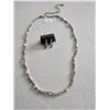 Image 1 : Silver toned Necklace and Earrings