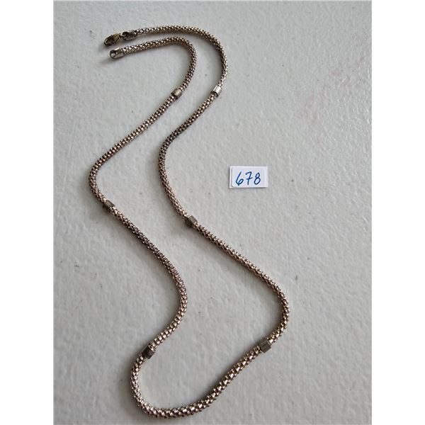 925 Sterling Silver 18" Necklace