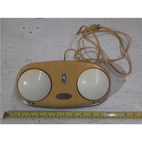 Dr. Scholls Electric Foot Massager. (Untested)