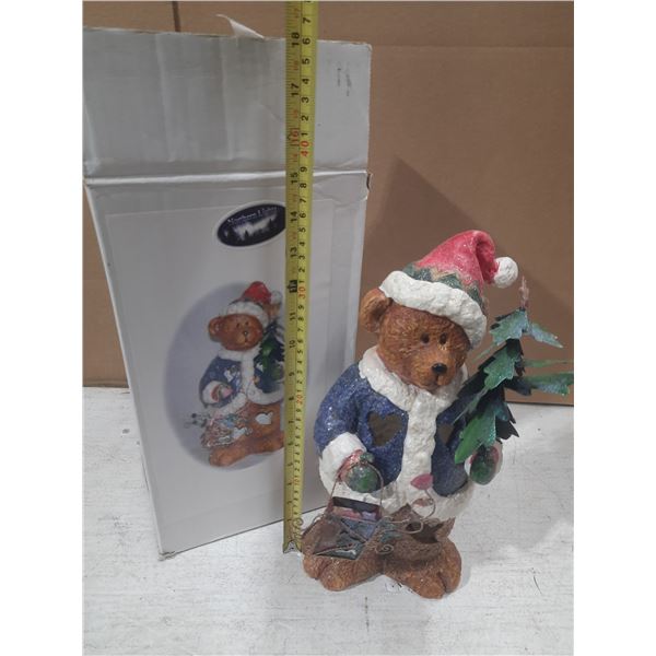 Collectible Christmas Bear.