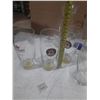 Image 5 : Lot of Glass and Wooden Items.