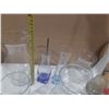 Image 6 : Lot of Glass and Wooden Items.