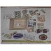 Image 1 : Lot of Stamps, Badges, etc.
