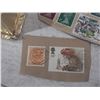 Image 8 : Lot of Stamps, Badges, etc.