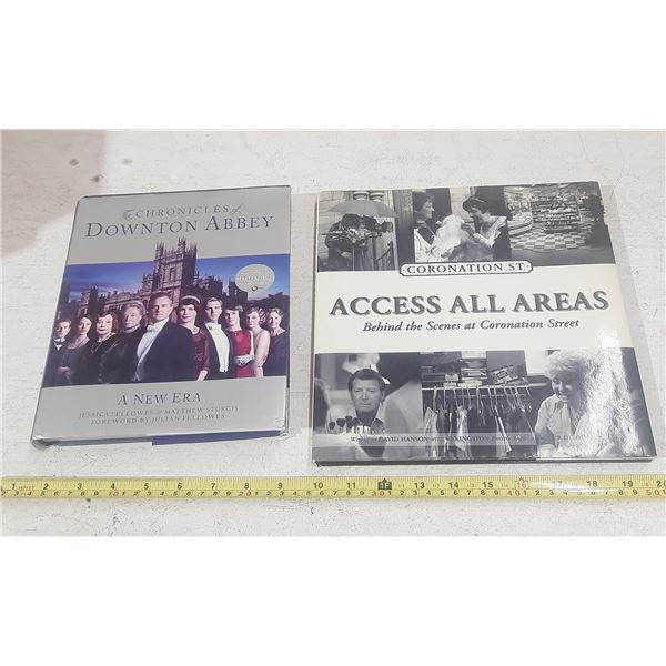 Chronicles Downton Abbey  - A New Era and Access All Areas Book.