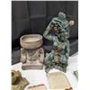 Image 2 : India Brass Candle Holder and etc. As Shown