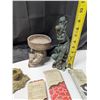 Image 3 : India Brass Candle Holder and etc. As Shown