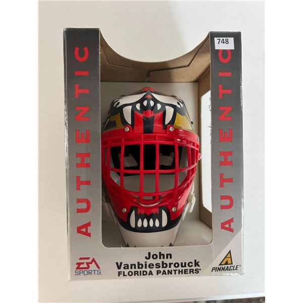 John Vanbiesbrouck - Mini Replica Mini Goalie Mask